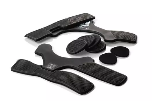 Вставки мягкие левого наколенников POD KX 2.0 MX Pad Set Left, черный, KP482-001-OS
