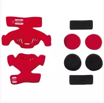 Вставки мягкие наколенников POD KX 2.0 MX Pad Set (Black, OS-Left, 2024, KP482-001-OS