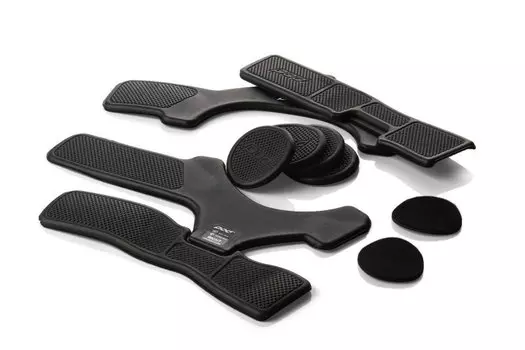 Вставки мягкие правого наколенников POD KX 2.0 MX Pad Set Right, черный, KP483-001-OS