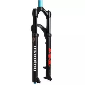Вилка велосипедная Manitou Markhor 26", ход 100 mm, 1-1/8", Matte Black, 191-32790-A801