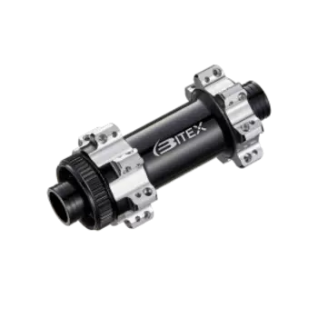 Втулка Bitex, для MTB BOOST, передняя, под ось 15x110 мм, 28 спиц, CenterLock, черный, BX405F28H-15-110BK