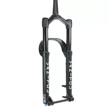 Вилка велосипедная Manitou Mastodon Comp Ext 26/27.5", конусный, 1-1/8"-1.5", ход 100 mm, Matte Black, 191-35528-A601
