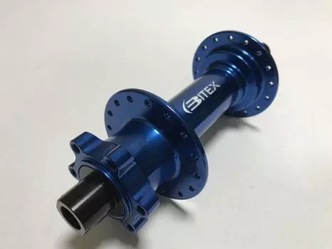Втулка велосипедная Bitex, задняя, под кассету, для фэтбайка, FB-MTR12-197Blue_ShimST