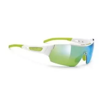 Очки велосипедные Rudy Project ERGOMASK WHITE GLOSS MLS GREEN, SP304169PME