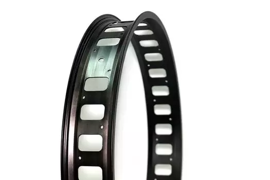 Обод велосипедный NANDUN, черный, с отверстиями, MX-80S 24*32H, 80MM (Fatbike)