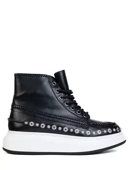 Кроссовки кожаные ALEXANDER MCQUEEN