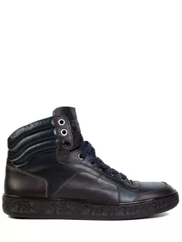Кроссовки кожаные BIKKEMBERGS