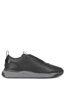 Кроссовки кожаные на меху SANTONI