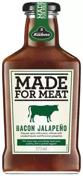 Соус Kuhne Made For Meat с перцем Халапеньо 375мл