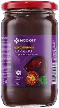 Соус Маркет Барбекю 350г - Vprok.ru Перекрёсток