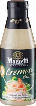 Соус Mazzetti Cremoso Bianco из белого бальзамического уксуса 215мл