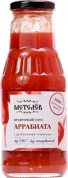 Соус Метелёв Аррабиата с дроблеными томатами 330г