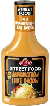Соус Roleski на основе растительных масел Street Food для гамбургеров и хот-догов 300г