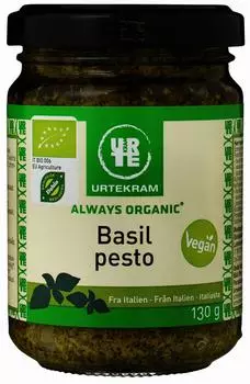 Соус Urtekram Песто базилик органический 130г