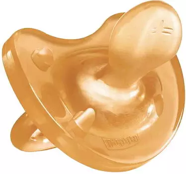 Соска-пустышка Chicco Physio Soft латексная 6-12 месяцев