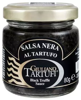 Соус Giuliano Tartufi Грибной трюфельный с чернилами каракатицы 80г