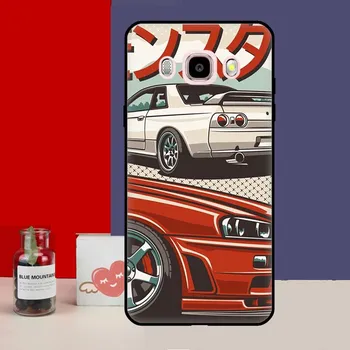 Чехол для спортивного автомобиля JDM Drift для Samsung Galaxy J4 J6 Plus 2018 J8 A6 A7 A8 A9 J1 A3 A5 2016 J3 J5 J7 2017 J5 2016 - J510