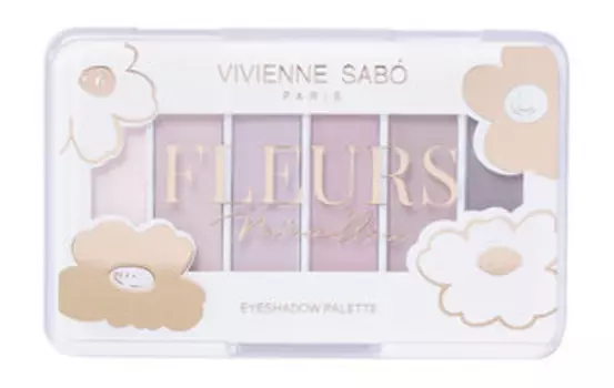 Палетка теней для век Vivienne Sabo Fleurs Naturelles Eyeshadow Palette