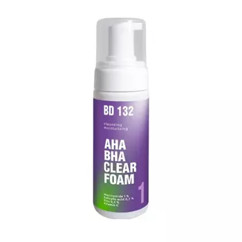 BEAUTYDRUGS Пенка очищающая увлажняющая для умывания / BEAUTYDRUGS BD 132 AHA BHA Clear Foam 150 мл