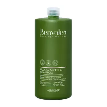 BENVOLEO Шампунь мицеллярный для блеска волос / GLOSSY MICELLAR SHAMPOO 1000 мл