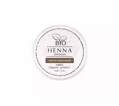 BIO HENNA PREMIUM Хна для бровей в капсулах, светло-коричневая 5 шт