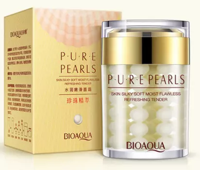 BIOAQUA Крем увлажняющий с натуральной жемчужной пудрой / Pure Pearls 60 г