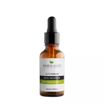 BIOBALANCE Сыворотка для лица с салициловой кислотой 2% / SUPER SERUM BETA SOLUTION PURE SALICIYLIC ACID 2% 30 мл
