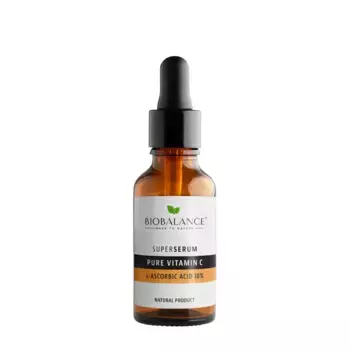 BIOBALANCE Сыворотка для лица с витамином С 10% / SUPER SERUM PURE VITAMIN C L-ASCORBIC ACID 10% 30 мл