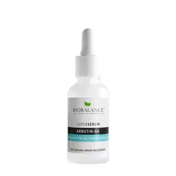 BIOBALANCE Сыворотка для лица / SUPER SERUM ARBUTIN-HA ALPHA-ARBUTIN2% + HYALURONIC 4D 2% 30 мл