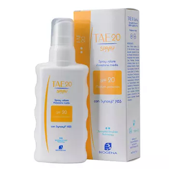 BIOGENA Эмульсия-спрей солнцезащитная / SPF 20 TAE new 150 мл