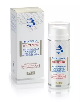BIOGENA Крем осветляющий SPF 20 / BIOGENA WHITENING 50 мл