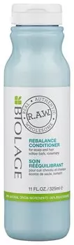 BIOLAGE Кондиционер с экстрактом коры ивы и розмарина для восстановления баланса кожи головы / BIOLAGE R.A.W. 325 мл