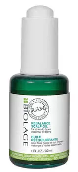 BIOLAGE Масло с экстрактами масел кедрового ореха, фенхеля, мяты перечной и лемонграсса для кожи головы / BIOLAGE R.A.W. 30 мл