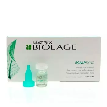 BIOLAGE Ампула с молекулой Про-Аминексил против выпадения волос / БИОЛАЖ СКАЛПСИНК 10*6 мл