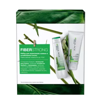 BIOLAGE Набор для укрепления волос (шампунь 250 мл, кондиционер 200 мл) FIBERSTRONG