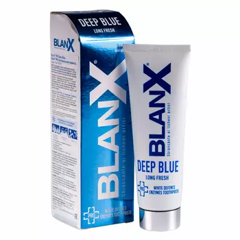 BLANX Паста зубная Экстремальная свежесть / BlanX Pro Deep Blue 75 мл