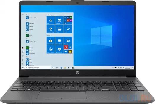 Ноутбук 15.6" IPS FHD HP 15-gw0029ur grey (AMD Athlon 3150U/4Gb/256Gb SSD/noDVD/620 2Gb/W10) (22Q42EA)