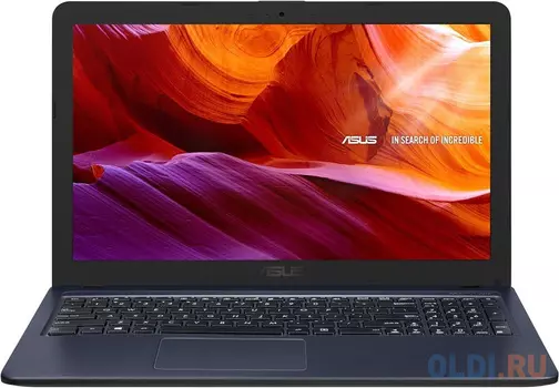 Ноутбук 15.6" FHD Asus X543MA-DM1385W grey (Cel N4020 /4Gb/128Gb SSD/noDVD/VGA int/W11) (90NB0IR7-M003D0)