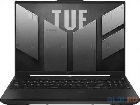 Ноутбук ASUS TUF Gaming A16 FA607PV-N3005 16/IPS/FHD+/165Hz/R9 7845HX/16Gb/SSD1Tb/RTX4060 8Gb/NoOS/Mecha Gray (90NR0IX3-M00070)