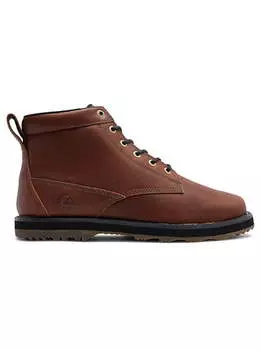 Зимние Кожаные Ботинки Quiksilver Gart Brown 1