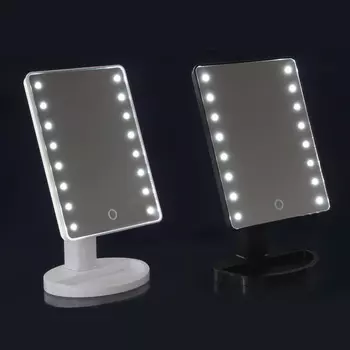 Зеркало с LED-подсветкой ЮниLook, 16,7х27 см, 2-3 цвета