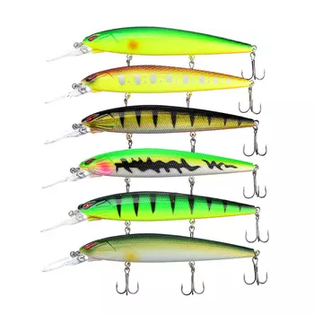 Воблер AZOR FISHING "Самурай Дип", 18, 2 гр., 14, 3 см, 0, 5-1, 5м , 6 цветов