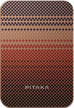 Беспроводное зарядное устройство Pitaka Power Bank Qi2 коричневый