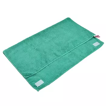 YORK Тряпка из микрофибры для пола двухсторонняя с застежкой 50x60 см., арт. 2607