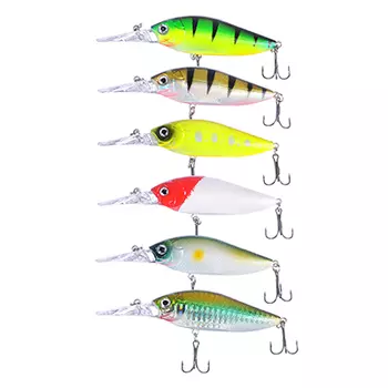 Воблер AZOR FISHING Дип Шэд Флэт, SF, 11, 9 гр, 10, 8 см, глубина 0, 5-1, 5 м, 6 цветов