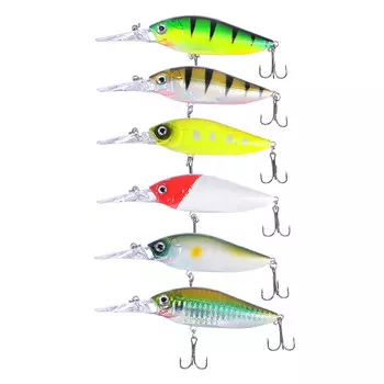 Воблер AZOR FISHING Дип Шэд Флэт, SF, 11, 9 гр, 10, 8 см, глубина 0, 5-1, 5 м, 6 цветов
