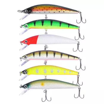 Воблер AZOR FISHING Фэт Минноу, SS, 8, 5 гр. 9, 5 см, глубина 0, 5-1, 5 м, 6 цветов