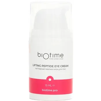 BIOTIME FOR HOME CARE Омолаживающий лифтинг-крем для кожи вокруг глаз и век от морщин с пептидами