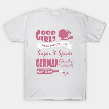 Футболка женская Good Girls German Girls Harajuku Print Kawaii футболка летняя женская футболка с коротким рукавом топ футболка S