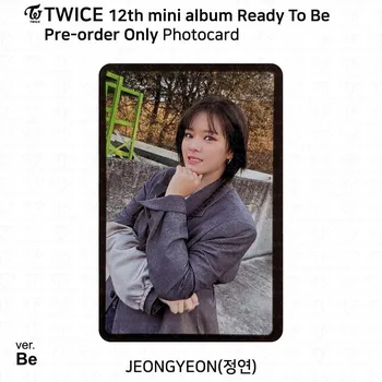 TWICE 12-й мини-альбом «Готов к работе» Фотокарточка Открытка-открытка Чонён POB Photocard - Ready ver